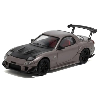 BSC 1:64 MAZDA RX-7 Metalic Grey Diecast Car Model