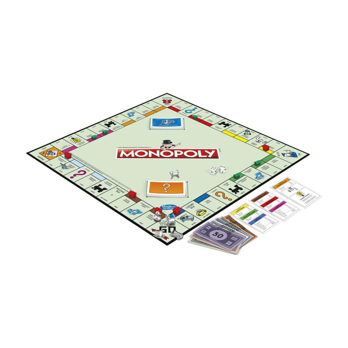 Hasbro Gaming Monopoly Classic Board Game – Ages 8+, 2–6 Players