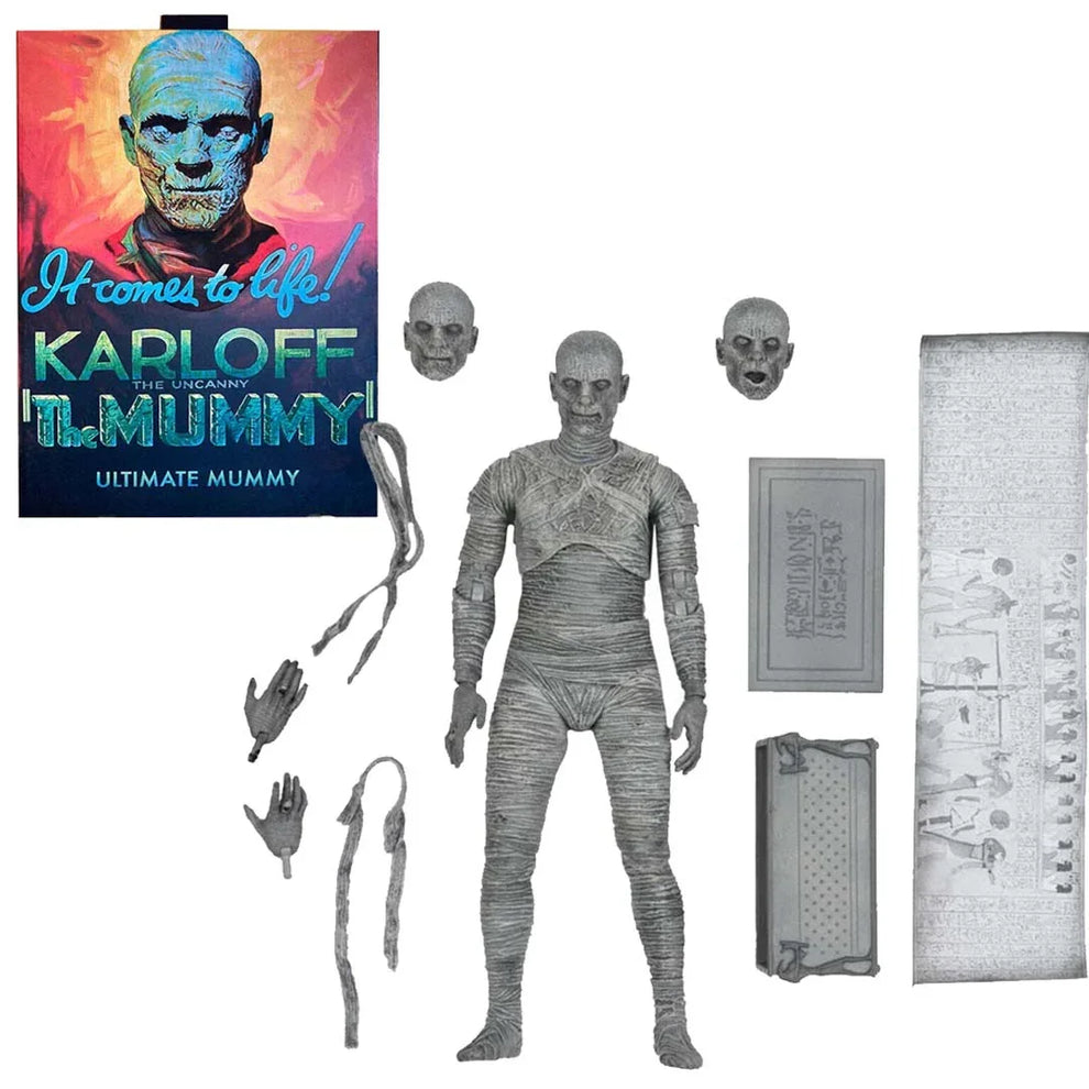 NECA 7" The Mummy Action Figure – Karloff Universal Monsters – Jaiman Toys