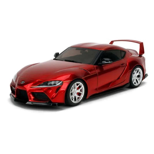 Jada Toys Pink Slips Toyota Supra MK5 Red 1:18 Diecast Model Car - Jaiman Toys