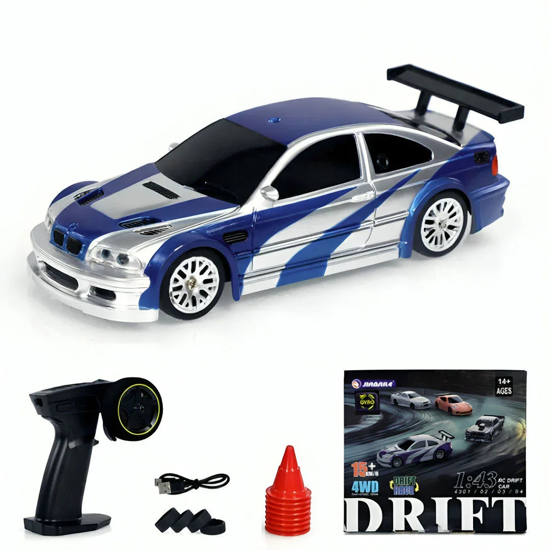 Chassis Model 1:43 RC Drift Race Car 4WD Ready to Go Mini Car Toy With Gyro