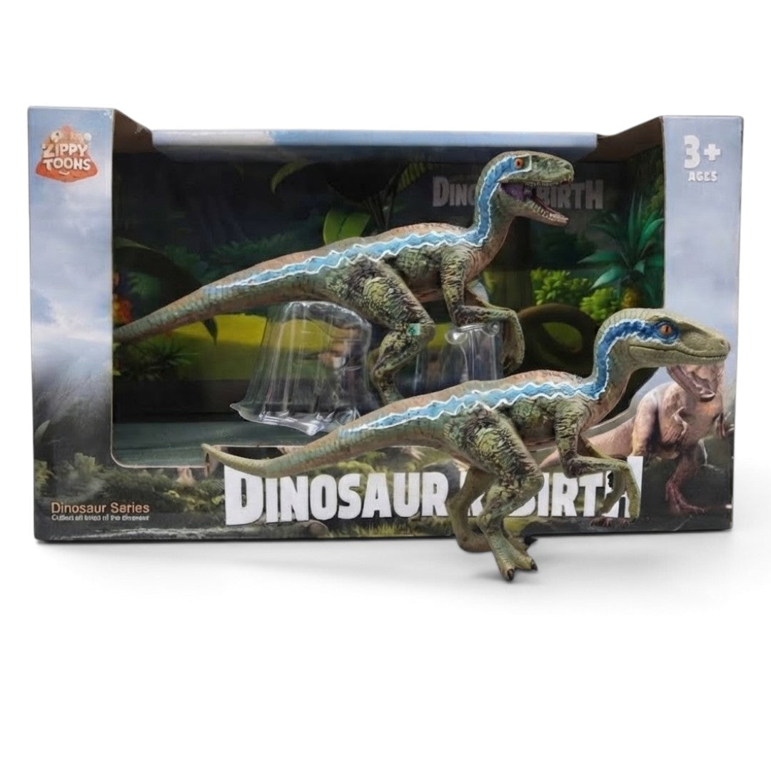 Dinosaur Figurine – Action Figure Toy with Detailed Texture | Dinosaur Rebirth Series | Ages 3+