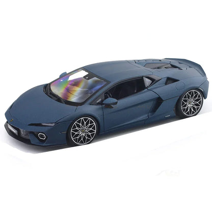 Bburago 1:18 Lamborghini Temerario Blue – Licensed Diecast Model Car Collectible