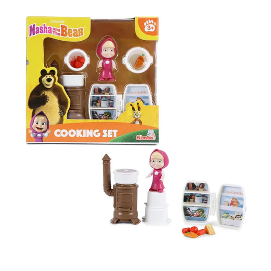 Masha And The Bear Simba Masha Playset Kitchen Multicolour, 3Y+ - Jaiman Toys
