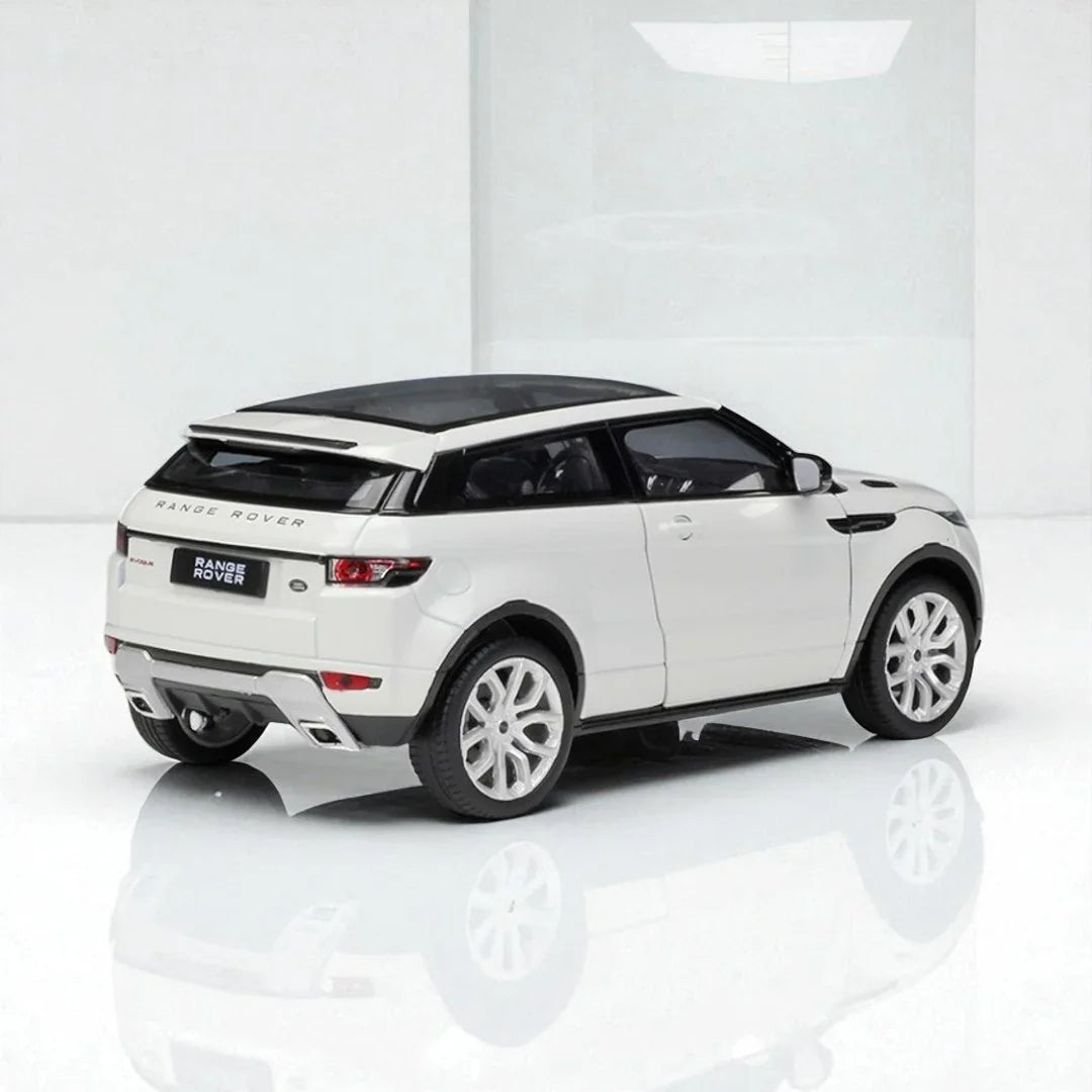 WELLY 1:24 Land Rover Range Rover Evoque SUV Die-Cast Car Model - White (24021) - Jaiman Toys