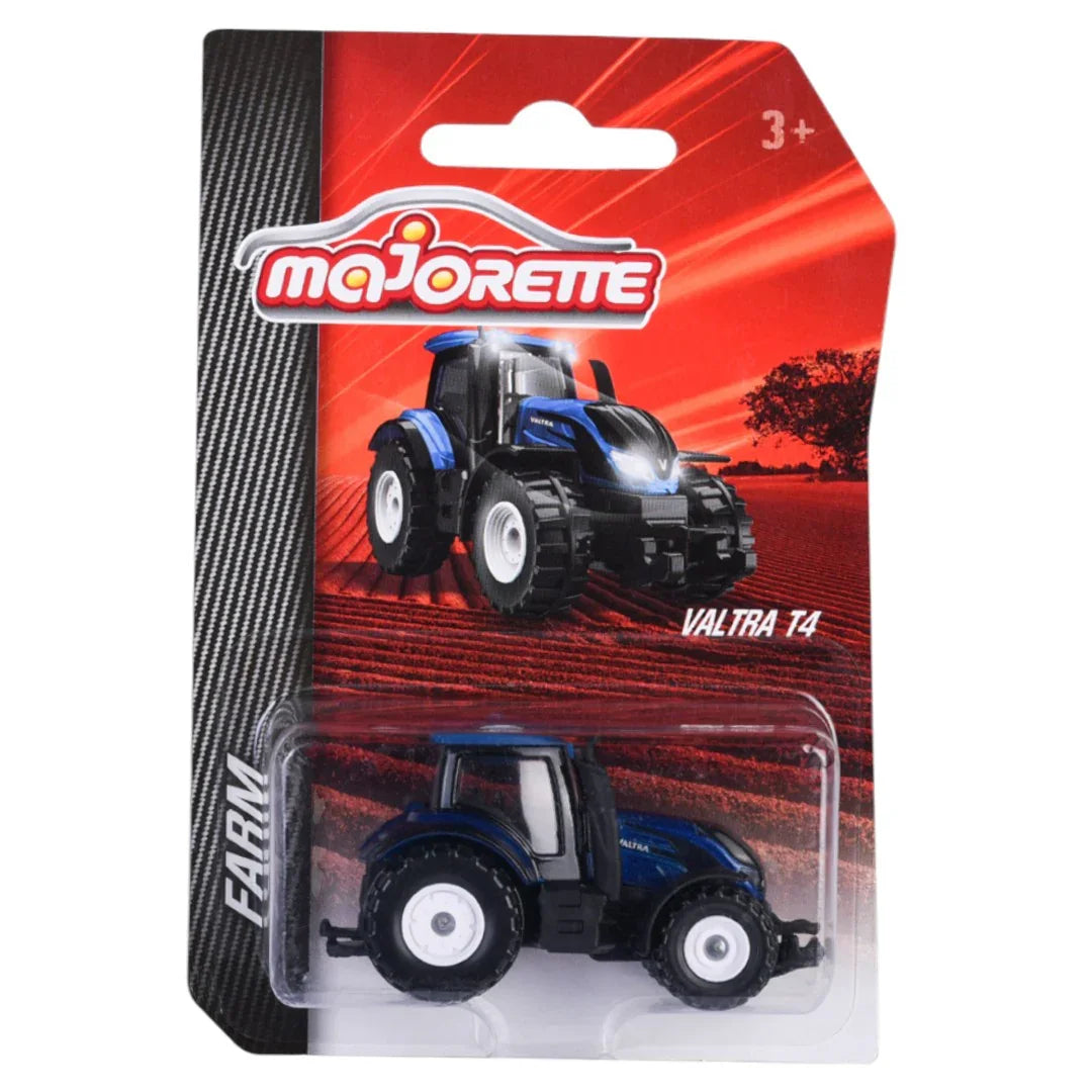 Majorette Farm VALTRA T4 -Diecast Car Model-Blue