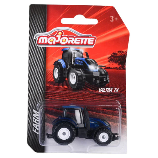 Majorette Farm VALTRA T4 -Diecast Car Model-Blue
