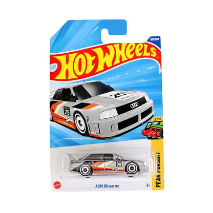 Hot Wheels 1:64 Scale 5-Car Die-Cast Set – '95 Mazda RX-7 Drift + Audi 90 Quattro + Nerve Hammer X-Raycers + '68 Camaro HW Modified + Fast Foodie Hot Wheengs
