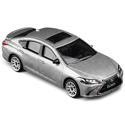 CCA 1:64 Lexus ES300h L01-01 Die-Cast Model Car – Metallic Grey Luxury Sedan | Detailed Premium Collectible Miniature Car