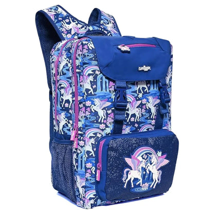 Smiggle Away Foldover Backpack Unicorn – 16-Inch Compartment | Multi-Compartment School & Travel Bag