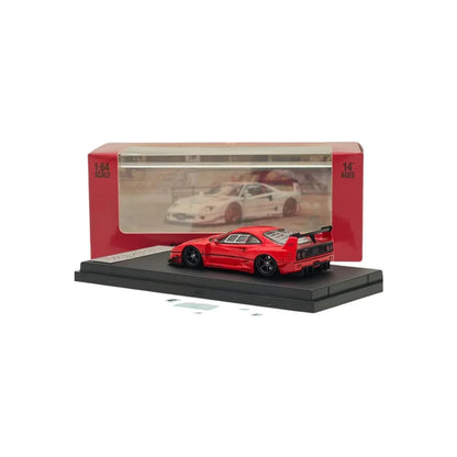 Street Warrior 1:64 Scale Ferrari F40 LBWK Red Diecast Car Model