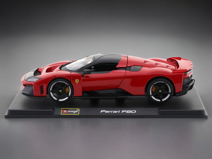 Bburago 1:24 Ferrari F80 Die-Cast Car – Official Ferrari Licensed Collector Model