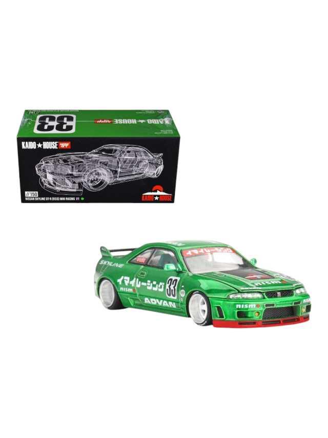 KAIDO HOUSE 150 nissan skyline GT-R (R33) imai racing v1 1:64 scale - Jaiman Toys
