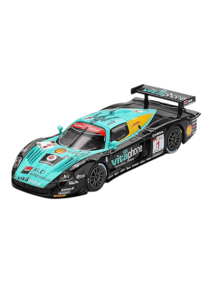 BBR Models Maserati MC12 #1 Vitaphone Racing Team 2008 Spa 24 Hours Winner | 1:64 Die-Cast Collectible Model Car