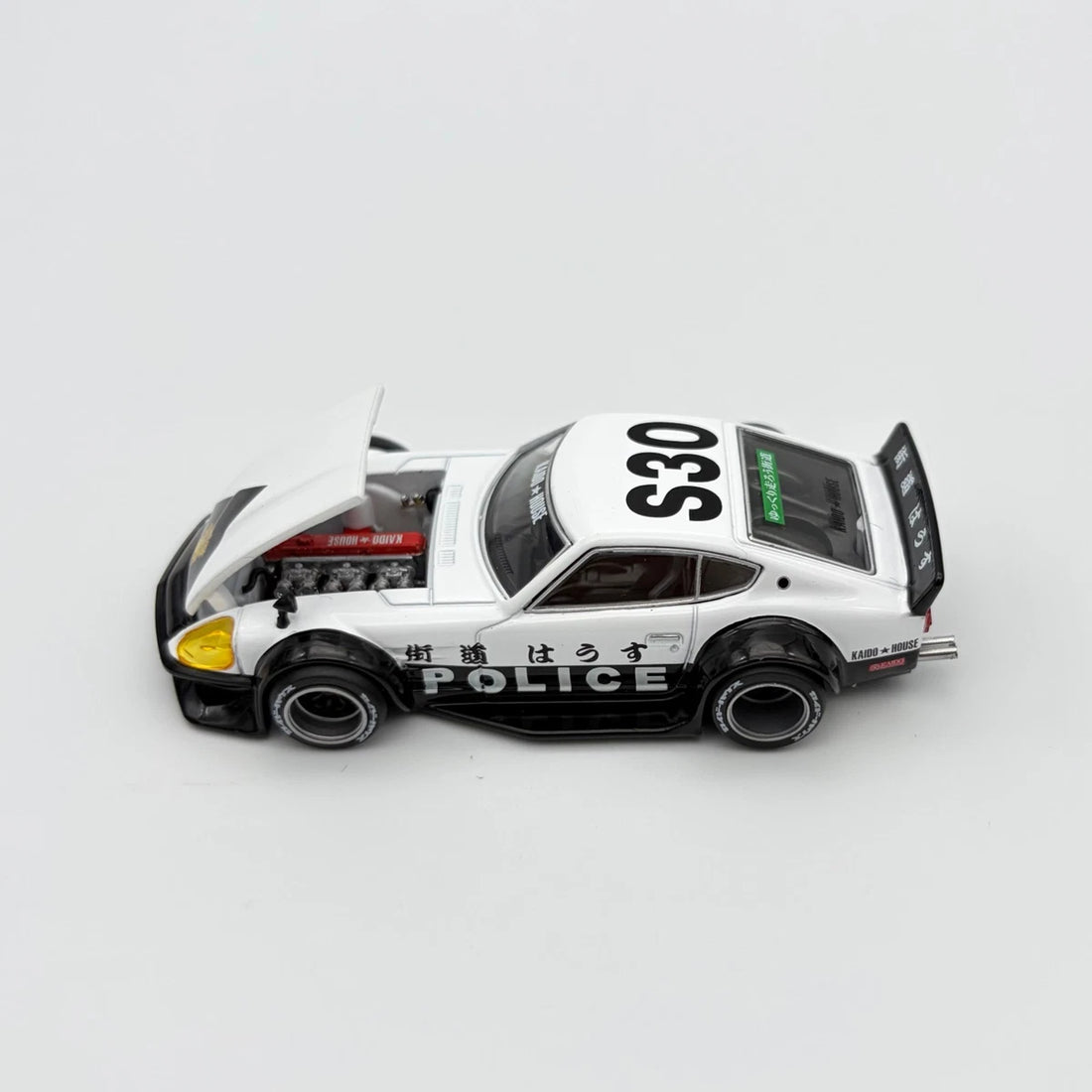 Kaido House x Mini GT 1:64 Nissan Fairlady Z Kaido GT Police //208