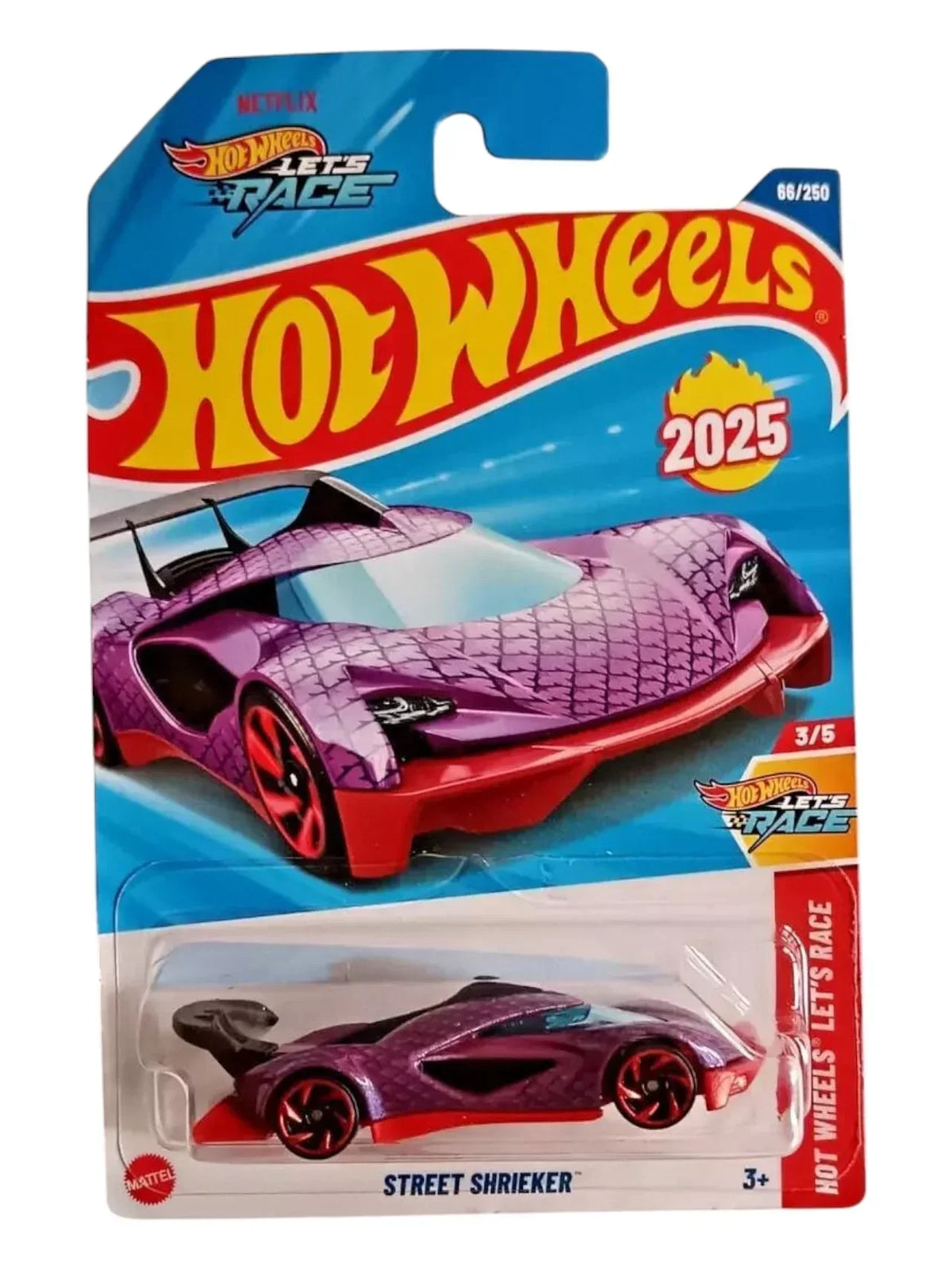 Hot Wheels 1:64 Scale 5-Car Set – Cone Shaker, 2020 Ram 1500 Rebel HYW91, Vairstrike JJH53, Let's Race Street Shrieker & Hako Type D J-Imports