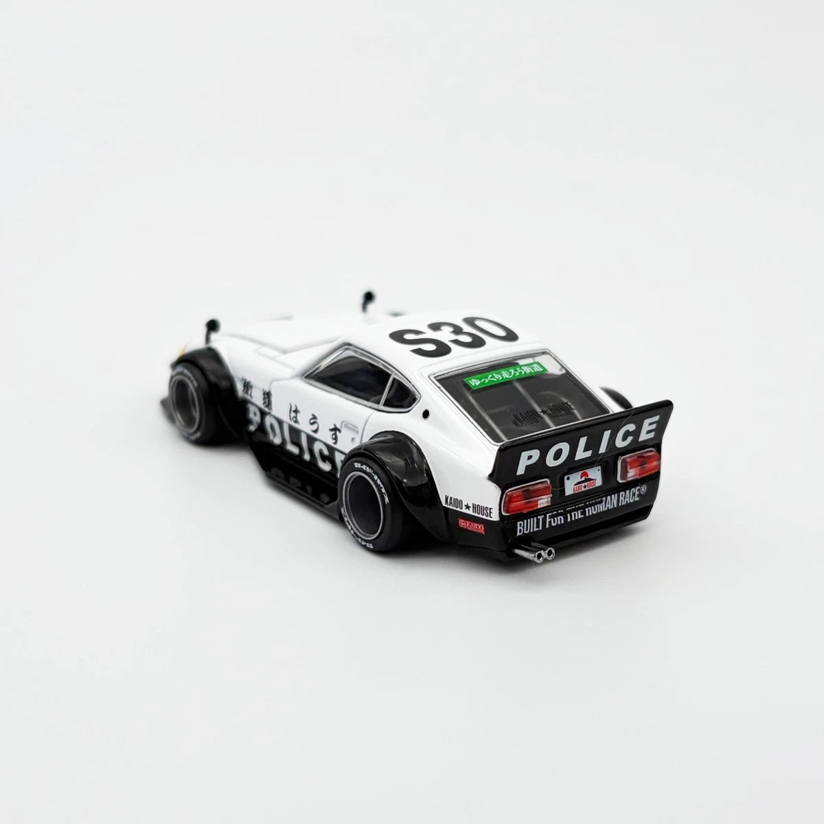 Kaido House x Mini GT 1:64 Nissan Fairlady Z Kaido GT Police //208 Diecast Model Car