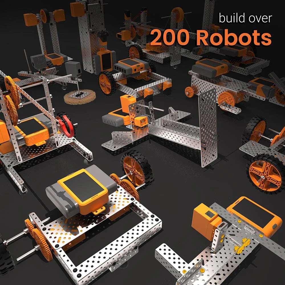 Avishkaar Robotics Pro Kit | 200-in-1 Advanced STEM & Coding Kit for Ages 12+
