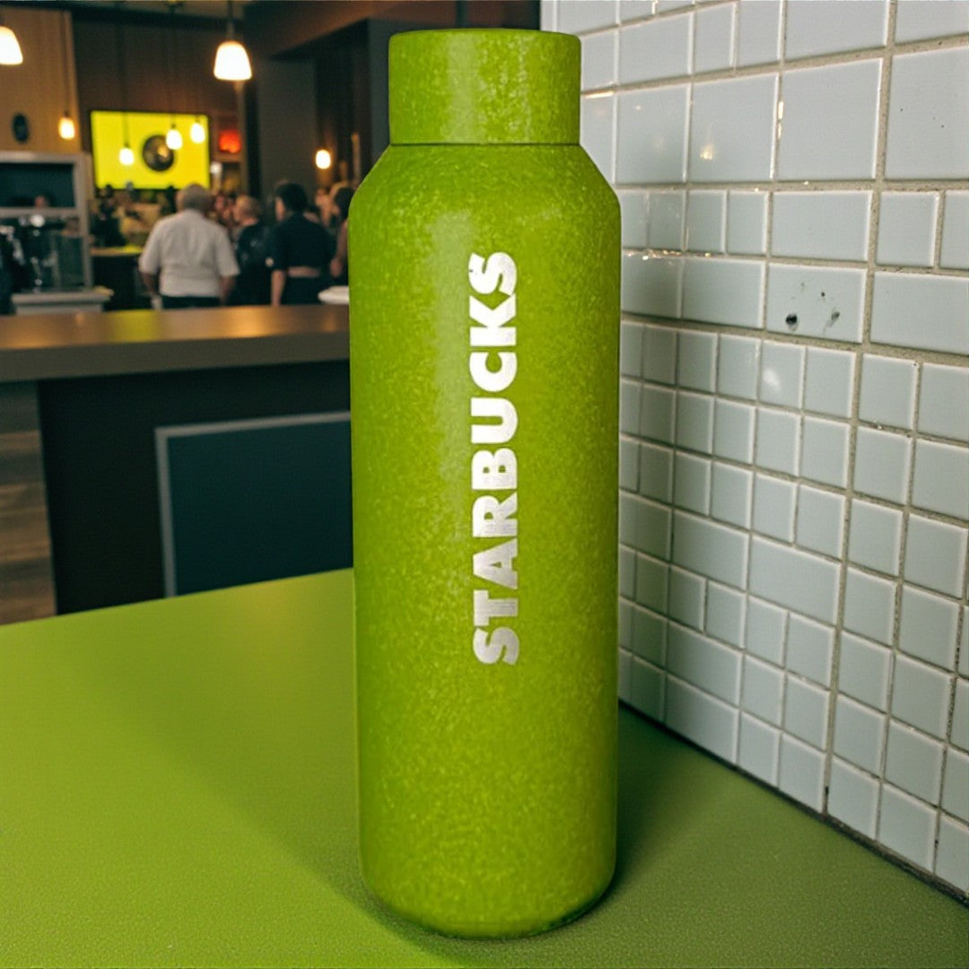 Starbucks 500ml Style Glossy Glitter Vacuum Insulated Stainless Steel Water Bottle