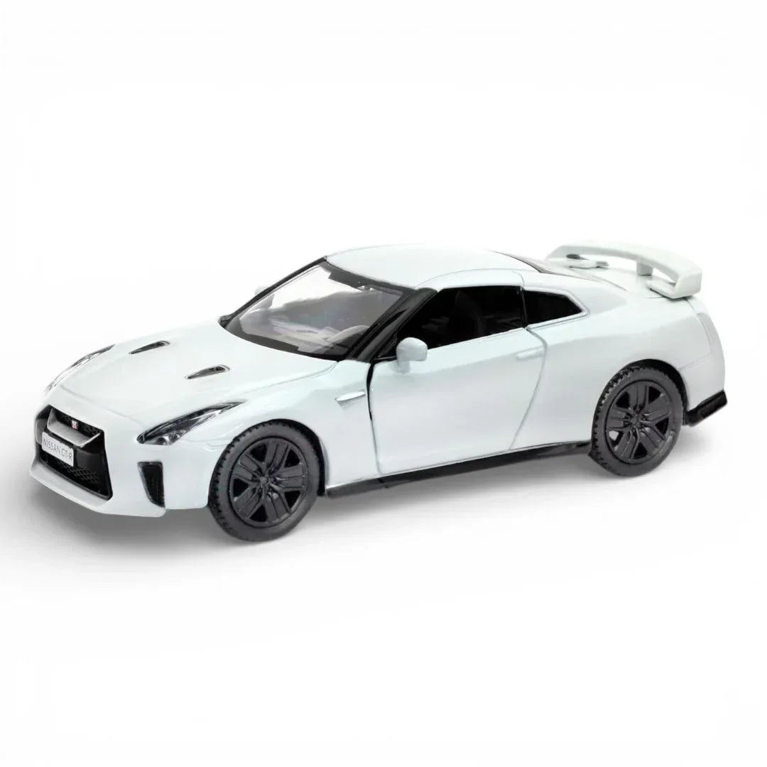 RMZ City 1:36 Nissan GT-R (R35)  Diecast Car – Blue| Openable Doors, Pull Back & Go with two variants