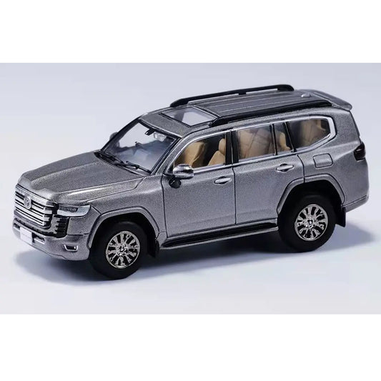 GCD 1:64 Toyota Land Cruiser LC300 RHD – Gray | Premium Diecast SUV Model Car