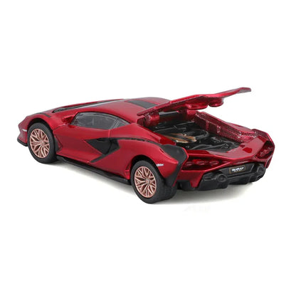 Maisto Lamborghini Sián FKP 37 Red – 1:64 Scale Diecast Car | Licensed Speed Icons Series | Premium Collectible Model - Jaiman Toys