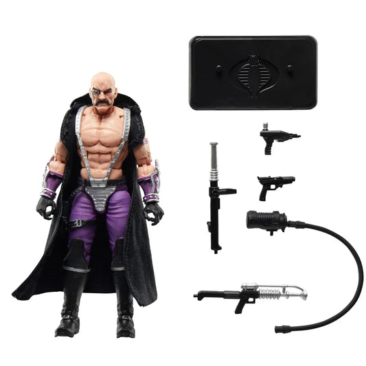 G.I. Joe Classified Series Retro Cardback Dr. Mindbender 6-Inch Action Figure with 7 Accessories - Jaiman Toys