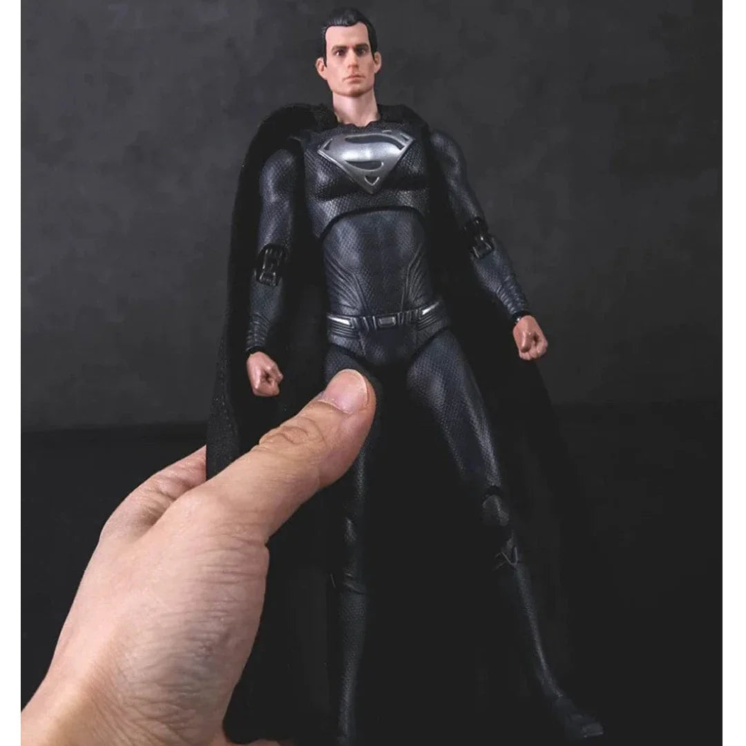Fondjoy Superman Black Suit – Ultimate Action Figure | 1/9 Scale