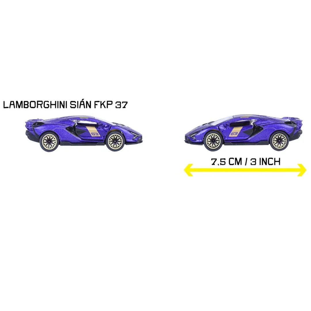 Majorette Lamborghini Sián FKP 37 Die-Cast Car | Premium 1:64 Scale Licensed Model | Ages 3+