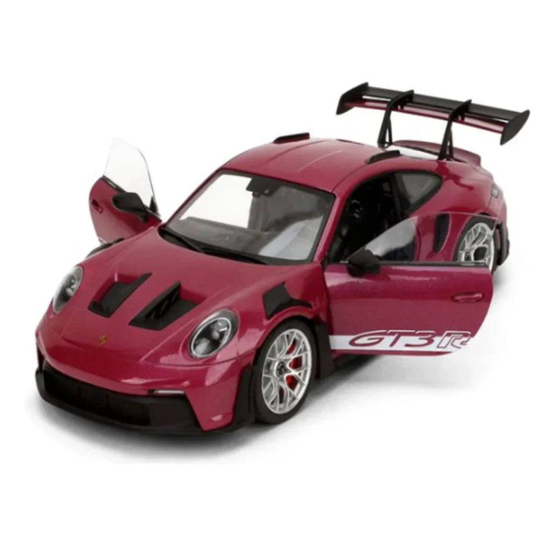 Jada Toys Pink Slips Porsche 911 (992) GT3 RS Ruby Star 1:18 Diecast Model Car - Jaiman Toys