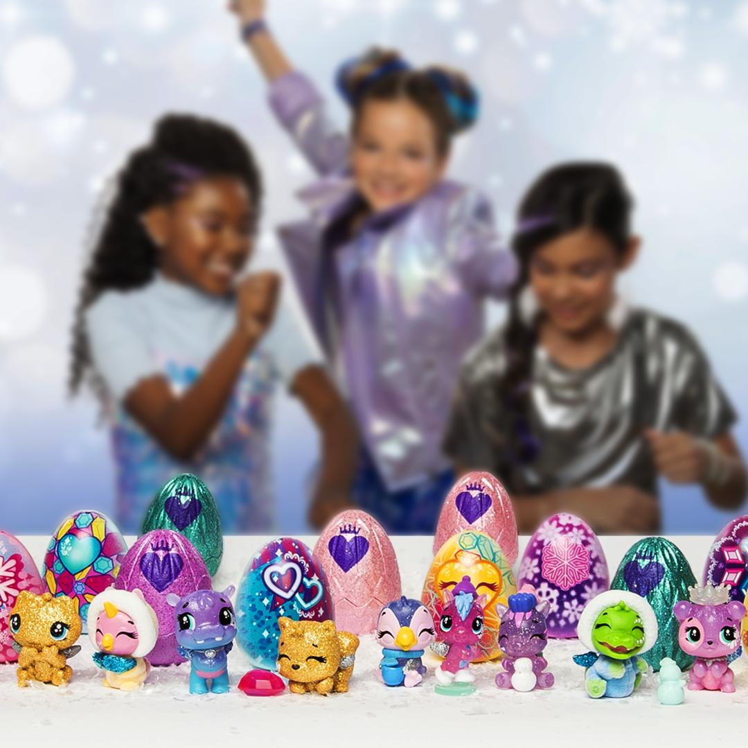 Hatchimals CollEGGtibles Royal Multipack with 4 Hatchimals and Accessories (multicolour)