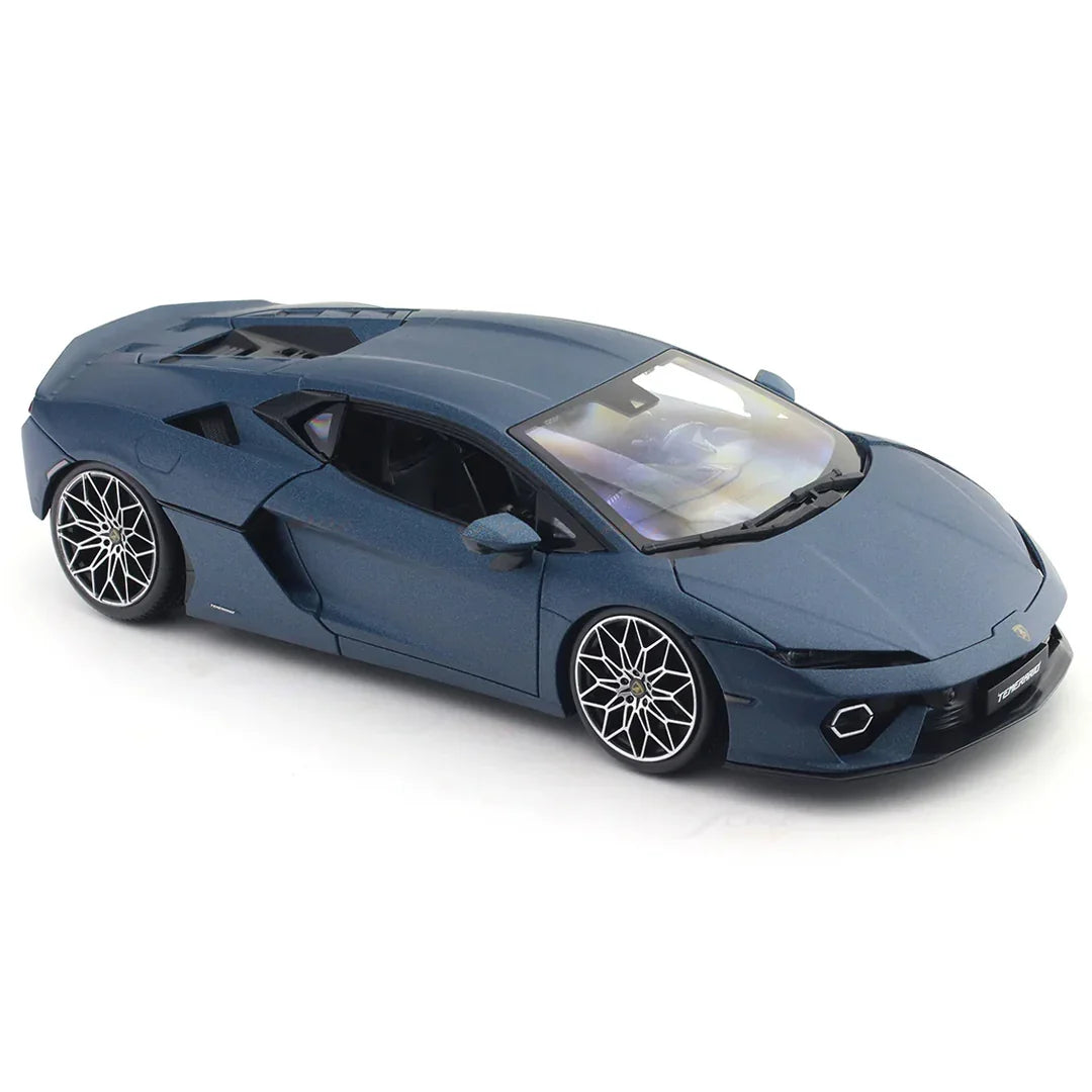 Bburago 1:18 Lamborghini Temerario Blue – Licensed Diecast Model Car Collectible