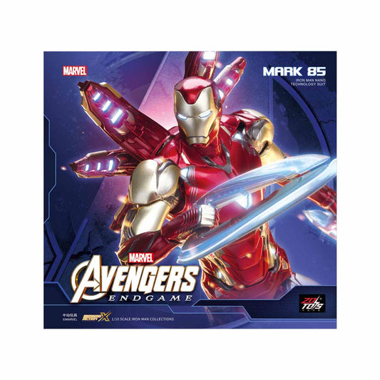 Mark 85 Nano Armor Superhero Action Figure – 1/10 Scale Collectible Figure with Accessories