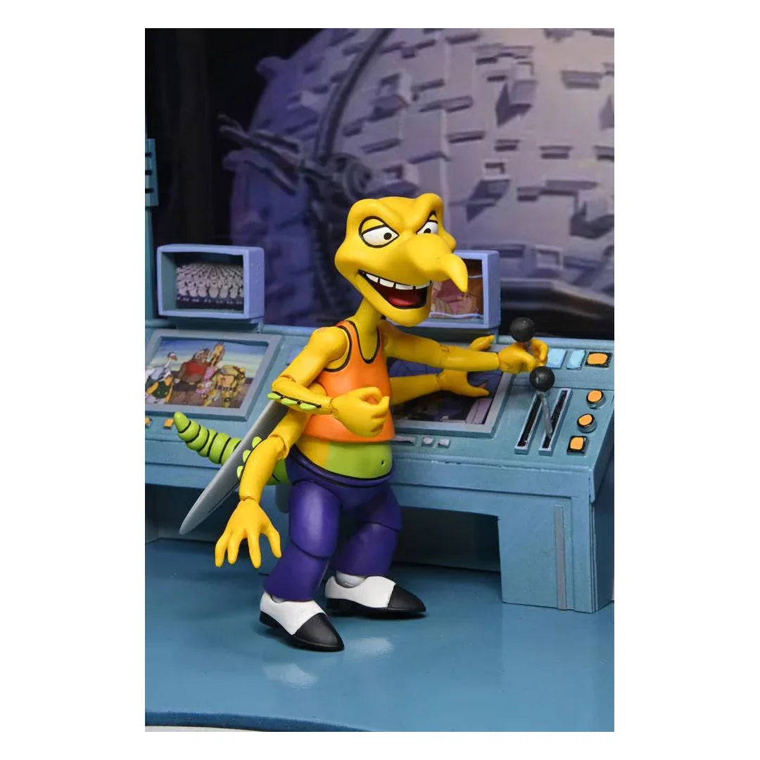 NECA Teenage Mutant Ninja Turtles Wingnut & Screwloose – Cartoon Series 2-Pack Action Figures - Jaiman Toys