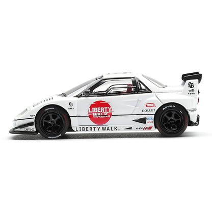 MINI GT 1:64 Mazda AZ-1 Liberty Walk LB40 LB-Hinomaru White Die-Cast Model Car