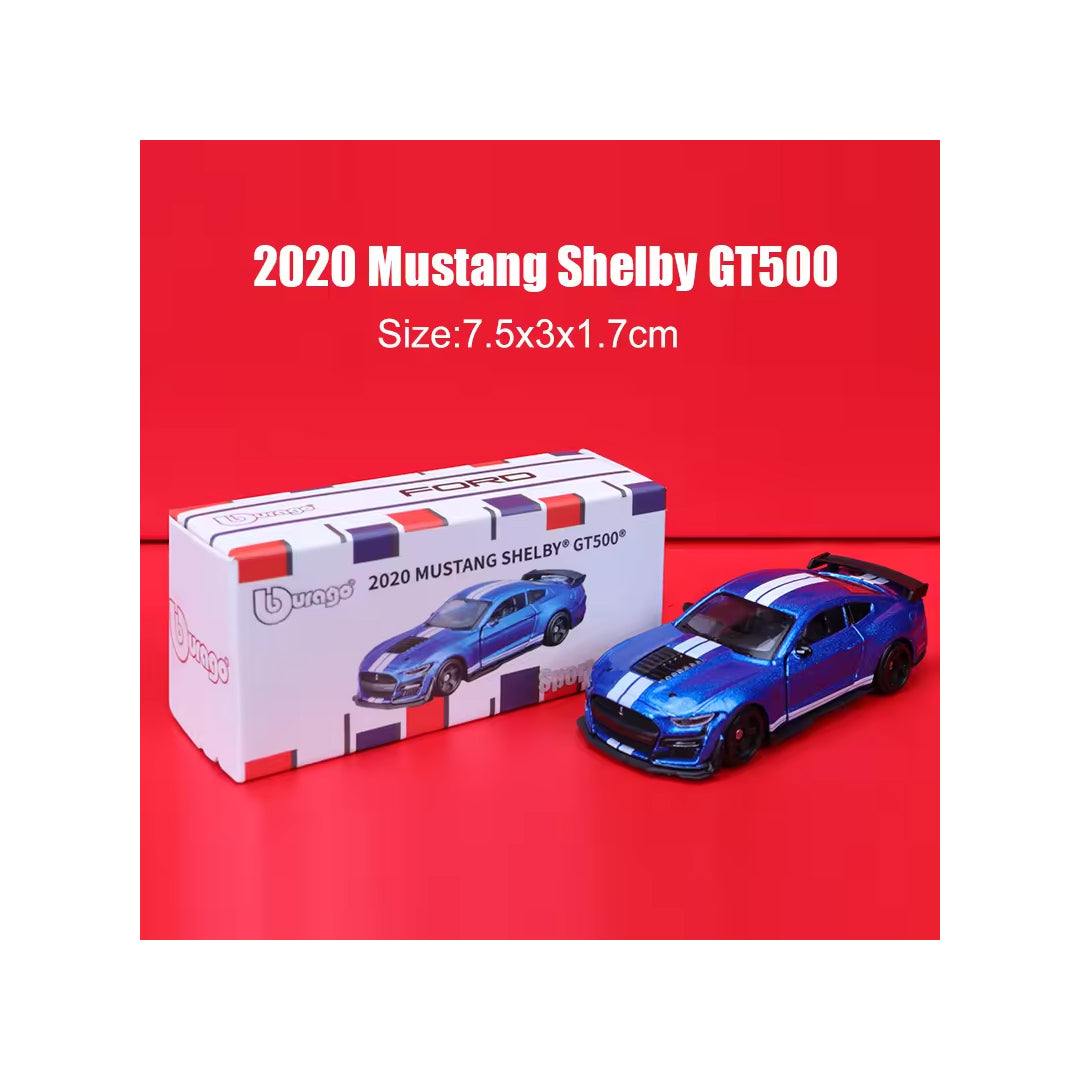 Bburago 2020 Ford Mustang Shelby GT500 1:64 Die-Cast Model Car