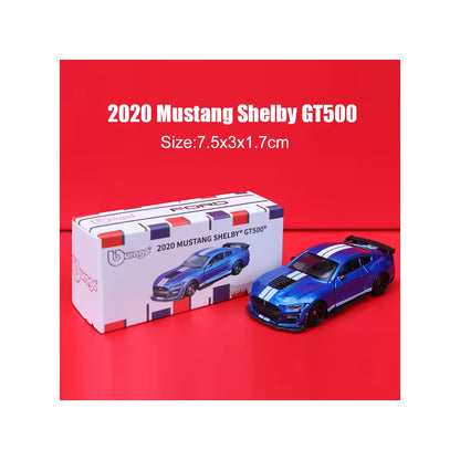 Bburago 2020 Ford Mustang Shelby GT500 1:64 Die-Cast Model Car
