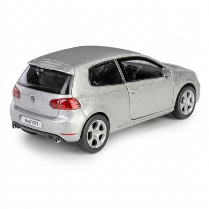 RMZ City Volkswagen Golf GTI 1:32 Scale Die-Cast Model Car – Collectible Sports Hatchback with Opening Doors, Pull-Back Action– 2 Colour Variants