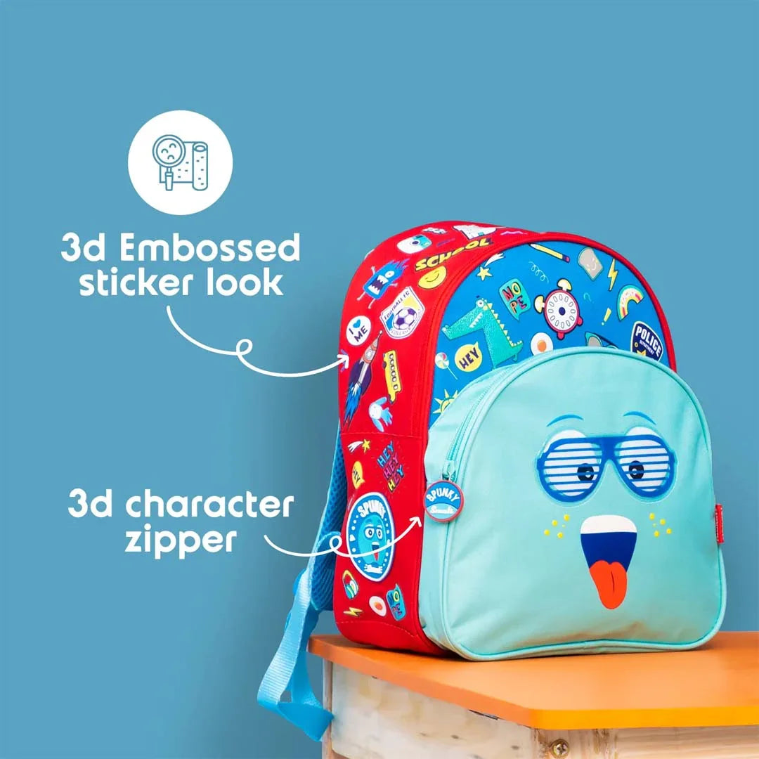 Rabitat School Bags Smash Chatter Box School Bag – Fun & Spacious Backpack for Kids - Jaiman Toys