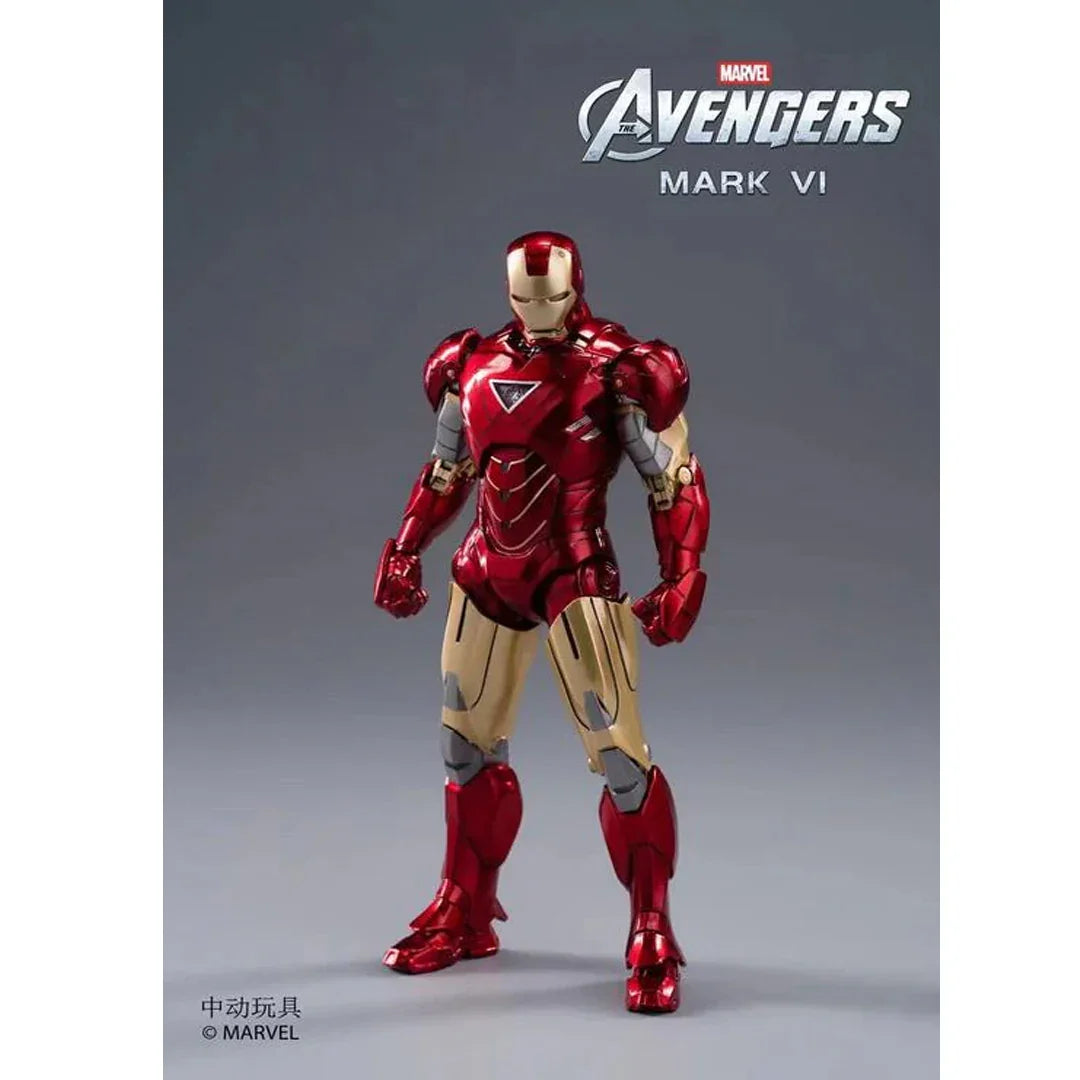 ZD Toys Iron Man Mark VI Action Figure – Avengers Series (6.5") - Jaiman Toys