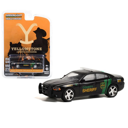 Greenlight Hollywood – Yellowstone 2011 Dodge Charger Pursuit (County Sheriff) Die-Cast Car 1:64 Scale