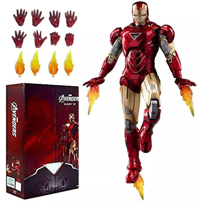 ZD Toys Iron Man Mark VI Action Figure – Avengers Series (6.5") - Jaiman Toys