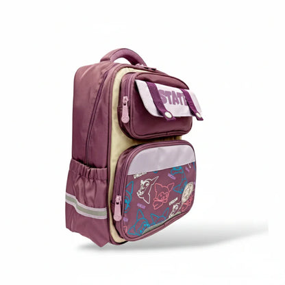 Smiggle 15-Inch Premium Backpack – Stylish School Bag for Kids | Spacious & Durable