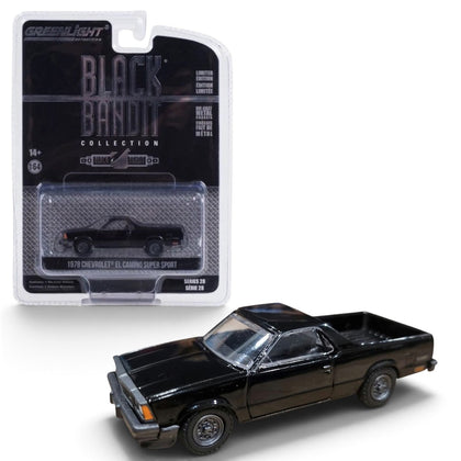 GreenLight 1:64 Collectible Black Bandit Collection – 1978 Chevrolet El Camino Super Sport