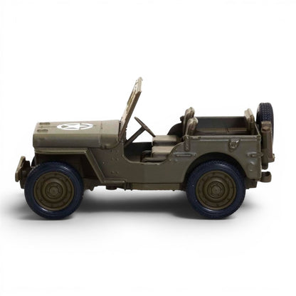 Welly 1:38 Jeep 1941 Willys MB Military Green Official Licensed Die-Cast Model Car