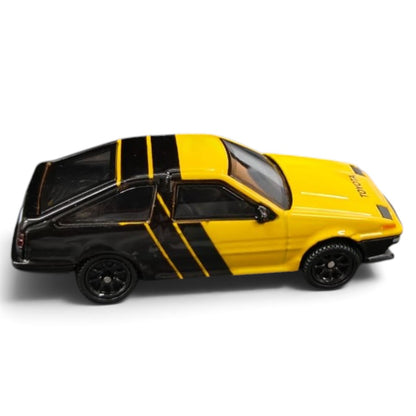 CCA 1:55 Scale Toyota Sprinter Trueno (AE86) H2 Edition Die-Cast Model Car with Display Base | Official Licensed Toyota Collectible Miniature Car | Detailed Interior, Realistic Body & Premium Collector Model