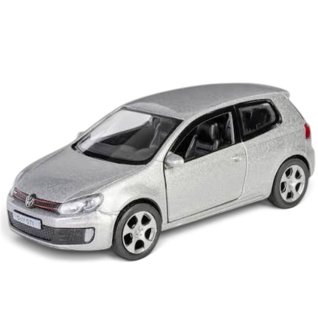 RMZ City Volkswagen Golf GTI 1:32 Scale Die-Cast Model Car – Collectible Sports Hatchback with Opening Doors, Pull-Back Action– 2 Colour Variants