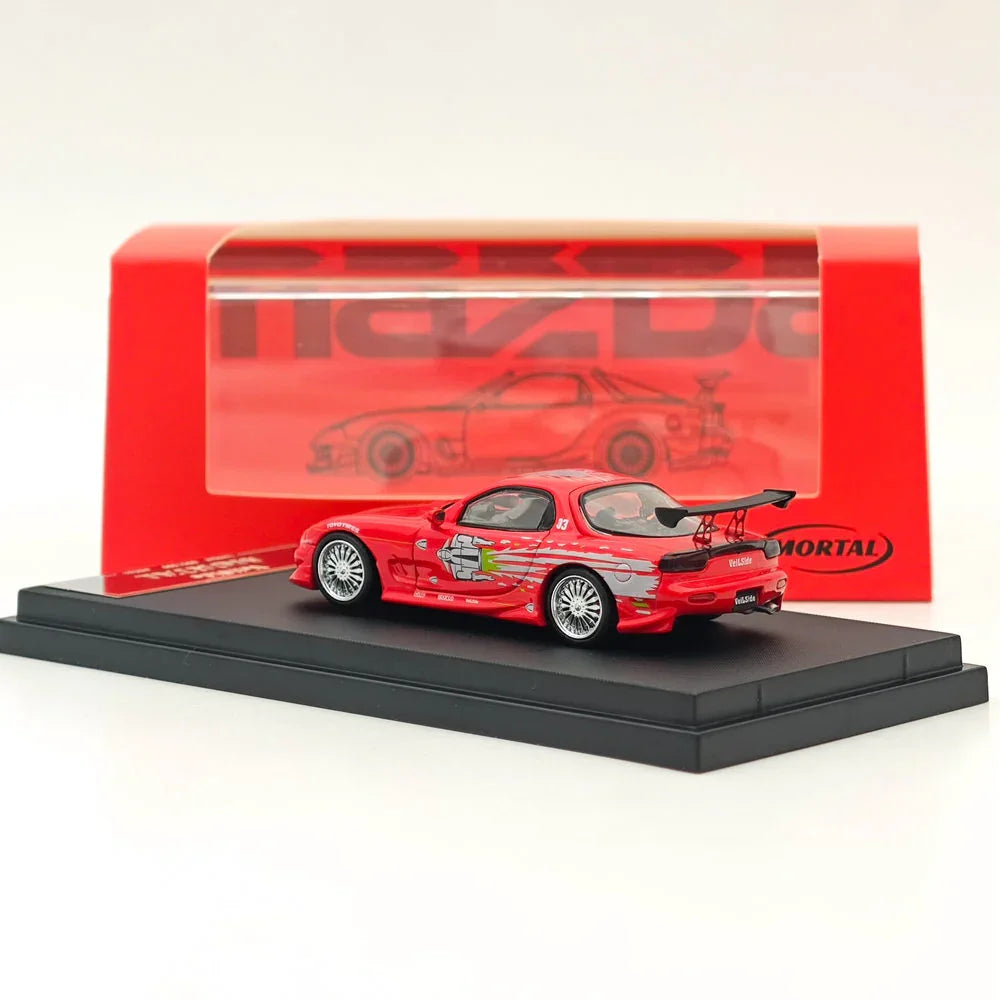 Mortal 1/64 Scale Mazda Veilside Red Diecast Model Car - Jaiman Toys