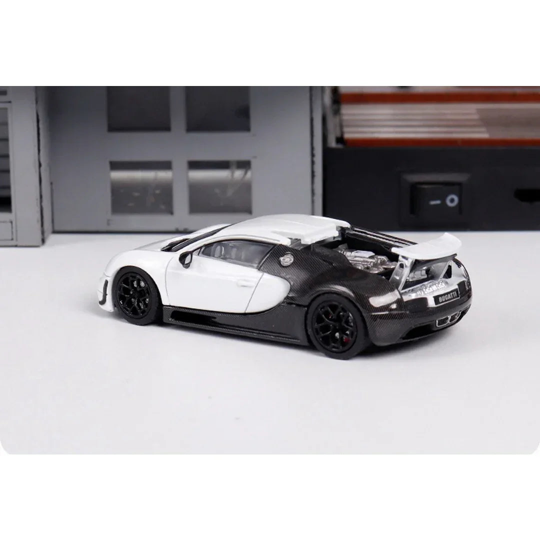 Bugatti Veyron Super Sport HEC 1/64 - Maquette Moulée Mortal, Édition Limitée 499