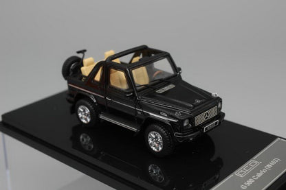 GCD 1:64 Mercedes-Benz G50 Diecast Model Car | Premium Full Metal Collectible SUV with Display Base | Available in 2 Color Variants